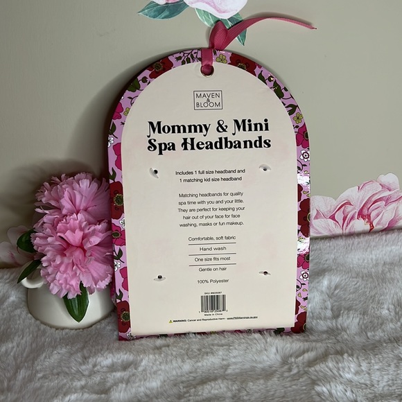 Maven & Bloom Spa Headbands Mommy & Mini Matching Set - Picture 4 of 5
